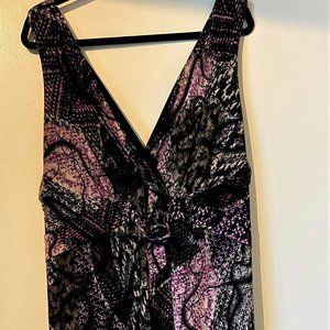 Penningtons 4X Floral Print Dress